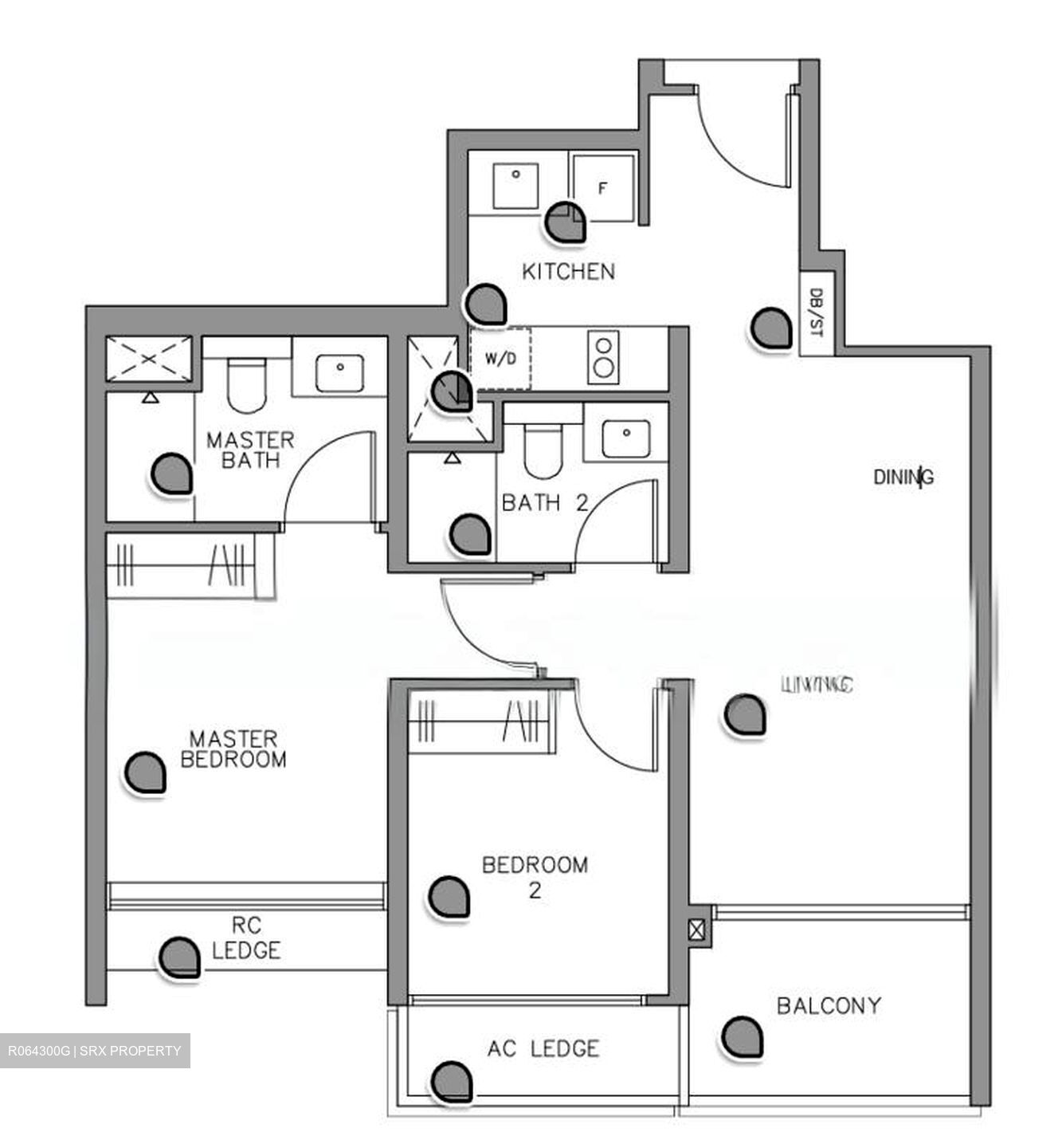 Amo Residence (D20), Apartment #531699681